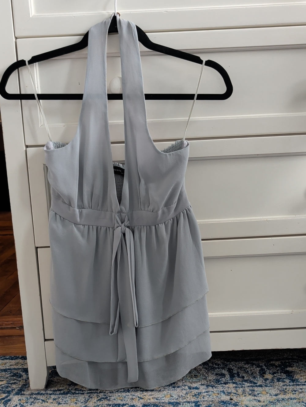 Vintage Zara Basic Tiered Halter Top
